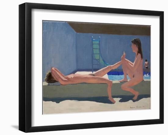 The Pedicure, 1991-Andrew Macara-Framed Giclee Print