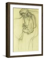 The Pedicure-Mary Cassatt-Framed Giclee Print