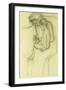 The Pedicure-Mary Cassatt-Framed Giclee Print