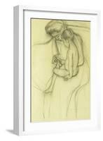 The Pedicure-Mary Cassatt-Framed Giclee Print