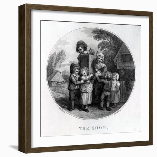 The Peep Show, 1789-Francis Wheatley-Framed Giclee Print