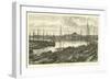 The Peiho River at Tientsin-null-Framed Giclee Print