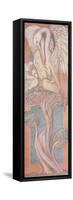 The Pelican, Cartoon for Stained Glass for the William Morris Company, 1880-Edward Burne-Jones-Framed Stretched Canvas