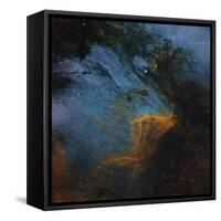 The Pelican Nebula, an H Ii Region in the Constellation Cygnus-null-Framed Stretched Canvas