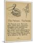 The Pelican. The Panicle.-Robert Williams Wood-Mounted Art Print