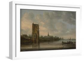 The Pelkus Gate Near Utrecht, 1646-Jan Van Goyen-Framed Giclee Print