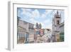 The Pelourinho or Historic Center of Salvador in the Mid Day Sun-Alex Saberi-Framed Photographic Print