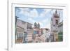 The Pelourinho or Historic Center of Salvador in the Mid Day Sun-Alex Saberi-Framed Photographic Print