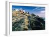 The Pemaquid Point Lighthouse with Rocky Shoreline-George Oze-Framed Photographic Print