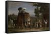 The Pemigewasset Coach, 1899-Enoch Wood Perry-Framed Stretched Canvas