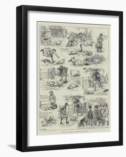 The Penalty of Perfection, Experiences of a Model Pig-S.t. Dadd-Framed Giclee Print