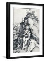 The Penance of St John Chrysostom, 1495-Albrecht Dürer-Framed Premium Giclee Print