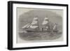 The Peninsular and Oriental Company's New Steam-Ship Mooltan-Edwin Weedon-Framed Giclee Print