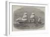 The Peninsular and Oriental Company's New Steam-Ship Mooltan-Edwin Weedon-Framed Giclee Print