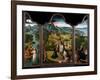 The Penitence of Saint Jerome, c.1512-15-Joachim Patenier or Patinir-Framed Giclee Print