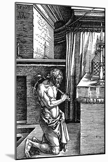 The Penitent, 1510-Albrecht Dürer-Mounted Giclee Print