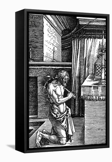 The Penitent, 1510-Albrecht Dürer-Framed Stretched Canvas