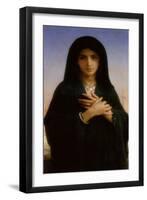 The Penitent, 1876-William-Adolphe Bouguereau-Framed Premium Giclee Print