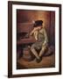 The Penitent Child-Nicolas-bernard Lepicie-Framed Giclee Print