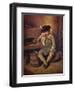 The Penitent Child-Nicolas-bernard Lepicie-Framed Giclee Print