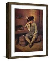 The Penitent Child-Nicolas-bernard Lepicie-Framed Giclee Print