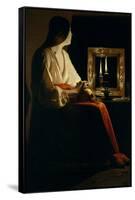 The Penitent Magdalen, c.1640-Georges de La Tour-Framed Stretched Canvas