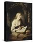 The Penitent Magdalen, c.1650-65-Gerrit or Gerard Dou-Stretched Canvas