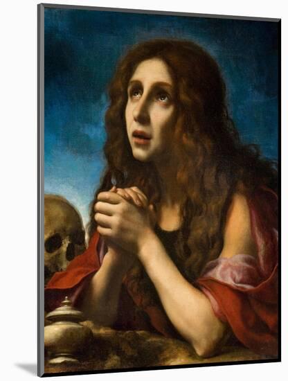 The Penitent Magdalen, C.1670-Carlo Dolci-Mounted Giclee Print