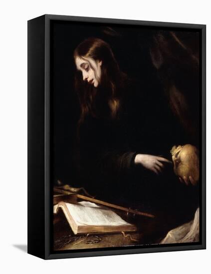 The Penitent Magdalen-Mateo Cerezo-Framed Stretched Canvas