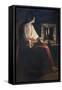 The Penitent Magdalen-Georges de La Tour-Framed Stretched Canvas