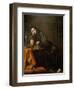 The Penitent Magdalen-Francisco de Zurbarán-Framed Giclee Print