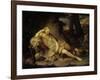 The Penitent Magdalene, 1752-Anton Raphael Mengs-Framed Premium Giclee Print