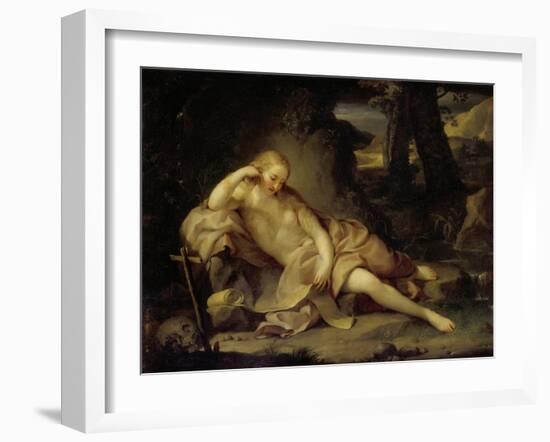 The Penitent Magdalene, 1752-Anton Raphael Mengs-Framed Giclee Print