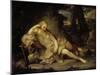 The Penitent Magdalene, 1752-Anton Raphael Mengs-Mounted Giclee Print