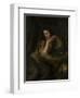 The Penitent Magdalene by George Hayter-George Hayter-Framed Giclee Print