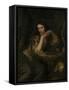 The Penitent Magdalene by George Hayter-George Hayter-Framed Stretched Canvas