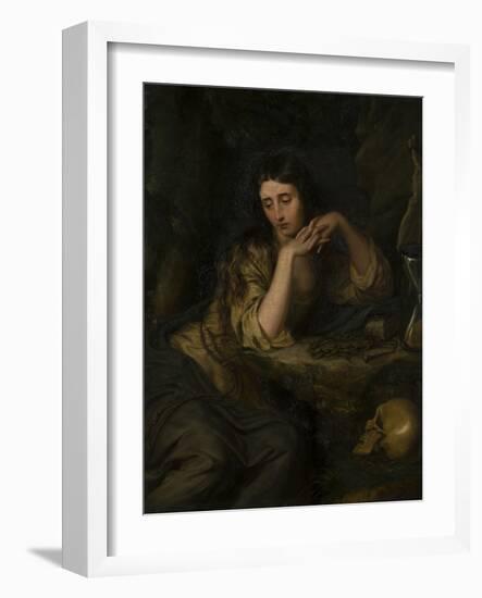 The Penitent Magdalene by George Hayter-George Hayter-Framed Giclee Print