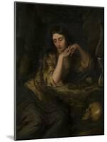 The Penitent Magdalene by George Hayter-George Hayter-Mounted Giclee Print