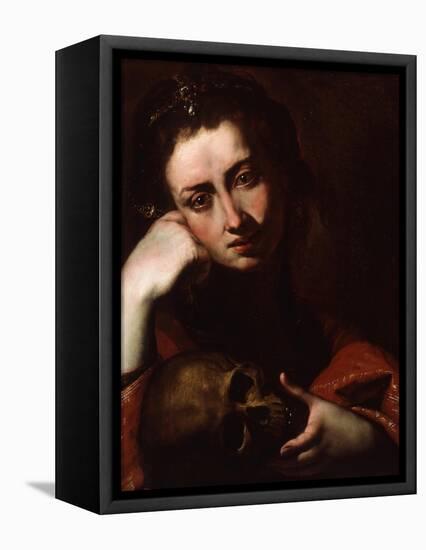 The Penitent Magdalene, C.1620-Jusepe de Ribera-Framed Stretched Canvas