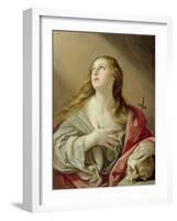 The Penitent Magdalene, C.1638-Guido Reni-Framed Giclee Print