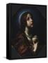 The Penitent Magdalene, C.1650-51-Carlo Dolci-Framed Stretched Canvas