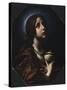 The Penitent Magdalene, C.1650-51-Carlo Dolci-Stretched Canvas