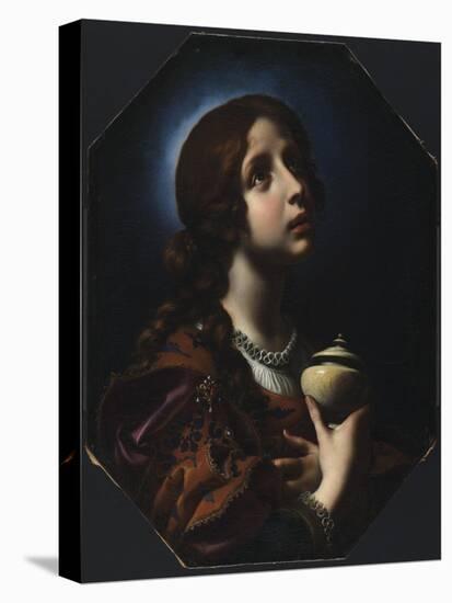 The Penitent Magdalene, C.1650-51-Carlo Dolci-Stretched Canvas