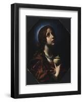 The Penitent Magdalene, C.1650-51-Carlo Dolci-Framed Giclee Print