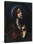 The Penitent Magdalene, C.1650-51-Carlo Dolci-Stretched Canvas