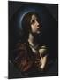 The Penitent Magdalene, C.1650-51-Carlo Dolci-Mounted Giclee Print