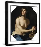 The Penitent Magdalene-Artemisia Gentileschi-Framed Premium Giclee Print