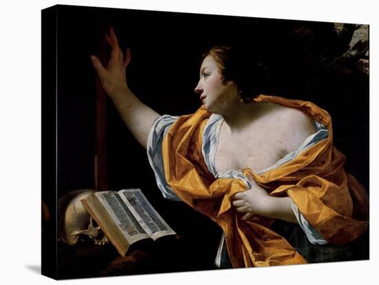 The Penitent Magdalene-Simon Vouet-Stretched Canvas