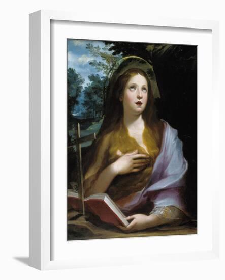 The penitent Magdalene-Giuseppe Cesari-Framed Giclee Print