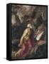The Penitent Saint Jerome-Titian (Tiziano Vecelli)-Framed Stretched Canvas